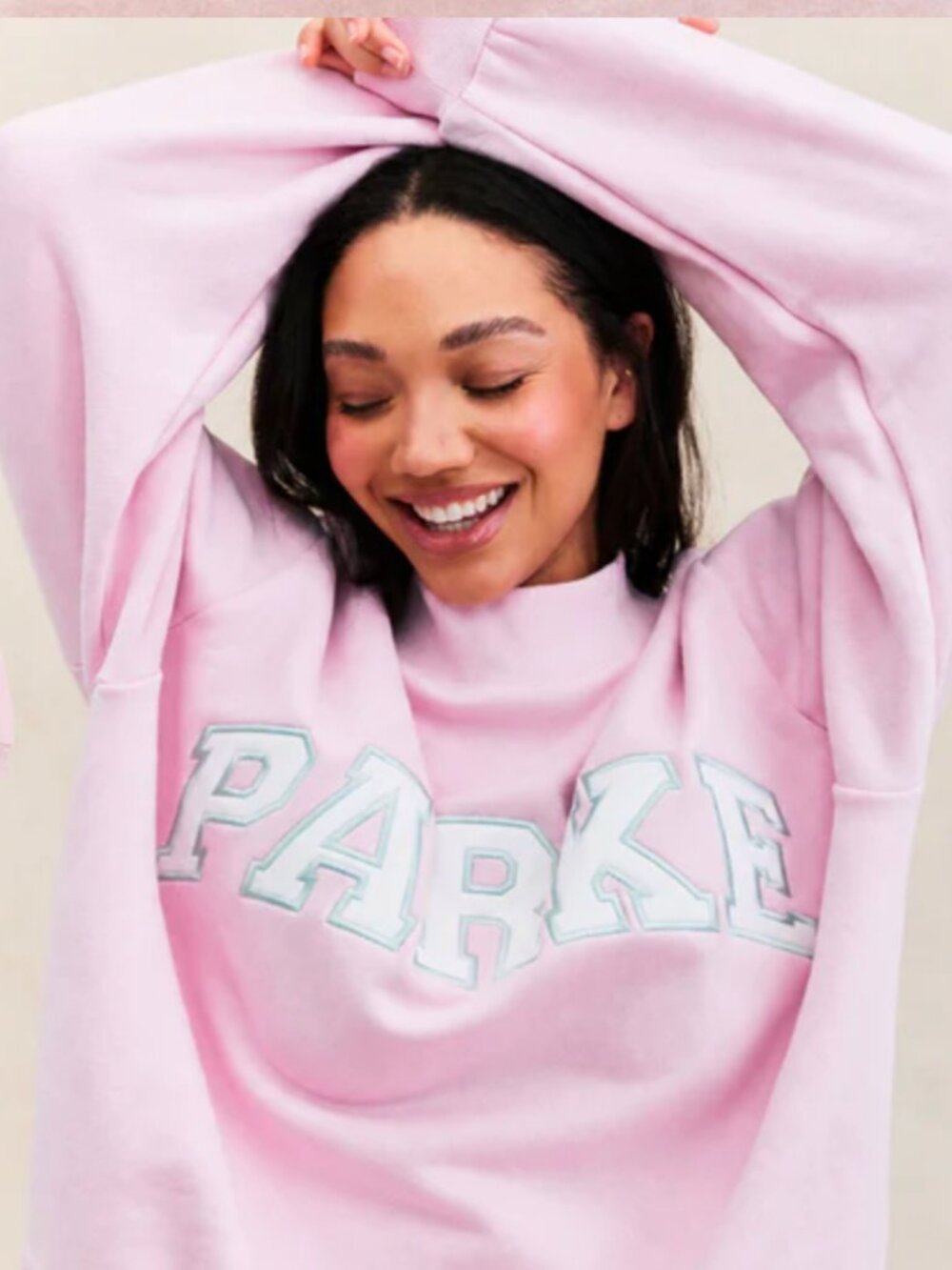 PARKE Sprinkle S/M Heritage Varsity Mockneck Birthday collection
